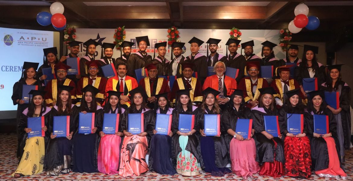 Graduation Day - Study Master's and Bachelor's Degree in Nepal | LBEF